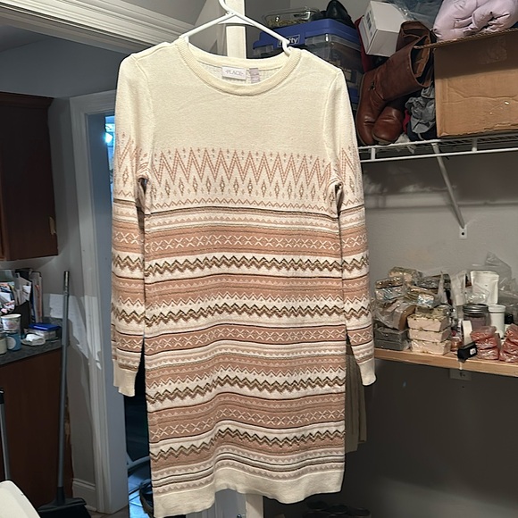 LITTLE GIRLS SWEATER DRESS SIZE 16 - Picture 1 of 1
